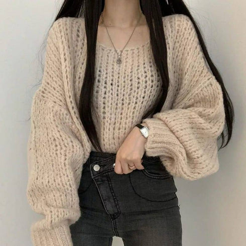 Candy-Coloured Soft Wool Pullover Sweater